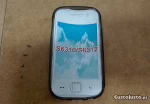 Capa em Silicone Samsung Galaxy Young S6310 Opaca