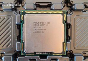 Processador Intel Core i5-750 para LGA 1156 (primeira geração)