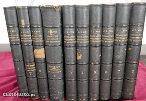 10 Vols Biographie Universelle Des MUSICIENS. 1862