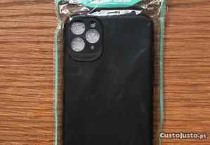Capa de silicone com protecção de câmara traseira iPhone 11 Pro Max