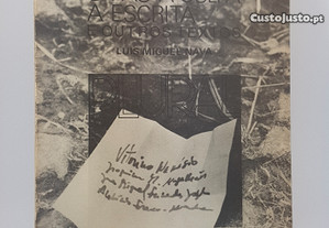 Luís Miguel Nava // O Pão A Culpa a Escrita e outros textos 1982