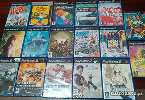 Videojogos PS2 (PlayStation 2) Originais Novos