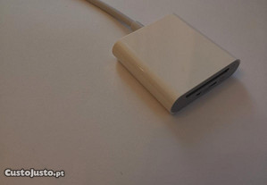Adaptador Lightning para cartões SD/micro SD para iPhone / iPad NOVO