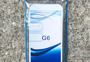 Capa de silicone transparente para LG G6 - Novo