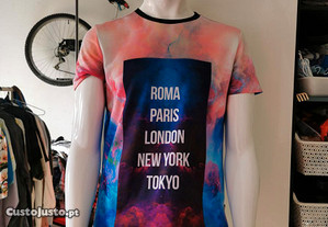 T-shirt Comprida Marca: Mosca Nova Tamanho: L