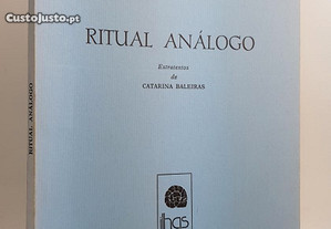 POESIA António Barahona // Ritual Análogo