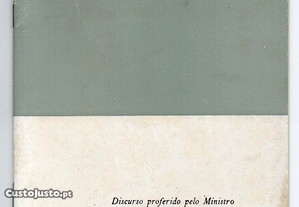 Discurso do Ministro Veiga Simão (1970)