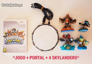 Skylanders Swap Force + Portal + 4 Figuras Nintendo Wii/Wii U