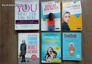 Livros Parentalidade/Pediatria (portes grátis)