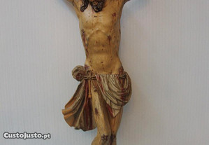 Cristo antigo em madeira