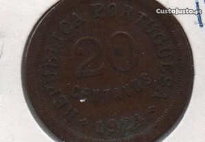 20 Centavos 1924 - mbc+/bela