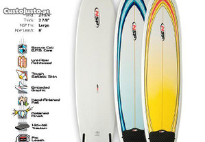 NSP Epoxy 76 Malibu Evolution Funboard prancha de surf