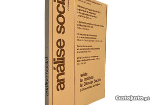 Análise Social (Terceira Série, N° 83, Volume XX) - Revista Instituto Ciências Sociais Universidade Lisboa