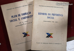 2 Vols Plano de Formaçao Social e Corporativa