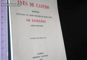 Inês de Castro (fac-similada pela edição de 1873) - Luís de Camões