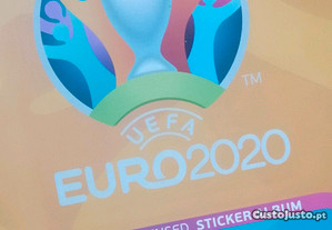 Cromos futebol edição Euro 2020 com edição da  Panini