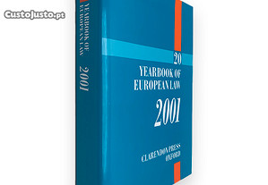 Yearbook of European Law 2001 (Volume 20) -