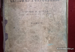 "Leituras portuguesas" de Adriano A. Gomes 1920