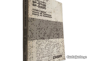 Casio SF-511 SF-5300 Owner's Manual -