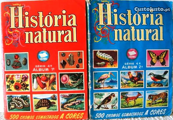 Cadernetas História Natural Álbuns I E Ii Completos Com 500 Cromos, Cromos  Avuls... | Antiguidades e Colecções, à venda | Lisboa | 37319326 |  