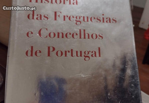 História das Freguesias e Concelhos de Portugal 20 Volumes