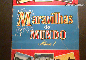 Cadernetas Maravilhas do Mundo, Album 1 e 2