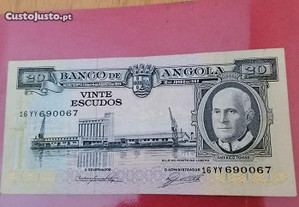 Nota de 20 Escudos de Angola, 1962