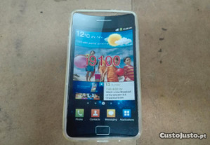 Capa Silicone Samsung Galaxy S II Transparente
