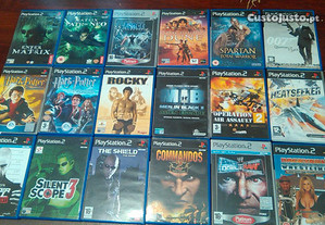 Videojogos P.S.2 (PlayStation 2) Originais Sem Riscos