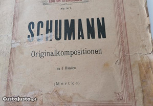 Partituras de Robert Schumann para piano