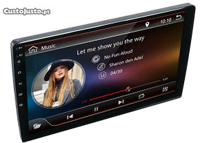Autorádio 2 Din , ecrã 10,1" Android 10.0  MP5  2+32gb Rom, GPS, Wifi, suporta câmera traseira