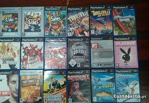 Videojogos PS. 2 (PlayStation 2) Originais Sem Riscos