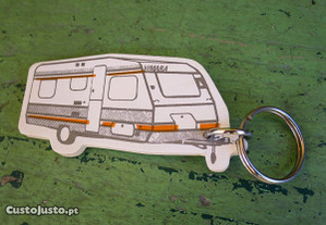 Porta-chaves Vimara antigo caravanas roulottes plástico e metal