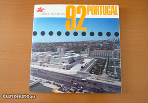 Carteira anual de selos de Portugal 1992