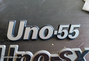 NOVO - Emblema Traseiro Fiat Uno 55