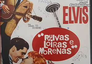Filme Dvd Elvis " Ruivas, Louras e Morenas "