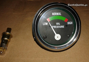 Manómetro pressão óleo retro p/aplicação