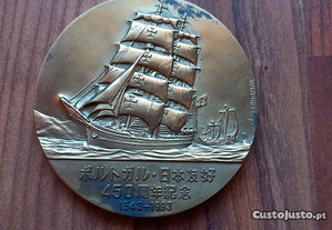 Medalha Visita Navio Escola Sagres ao Japão 1993