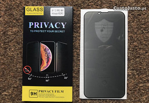 Película de vidro privacidade / Anti-Spy para iPhone 13 Pro Max