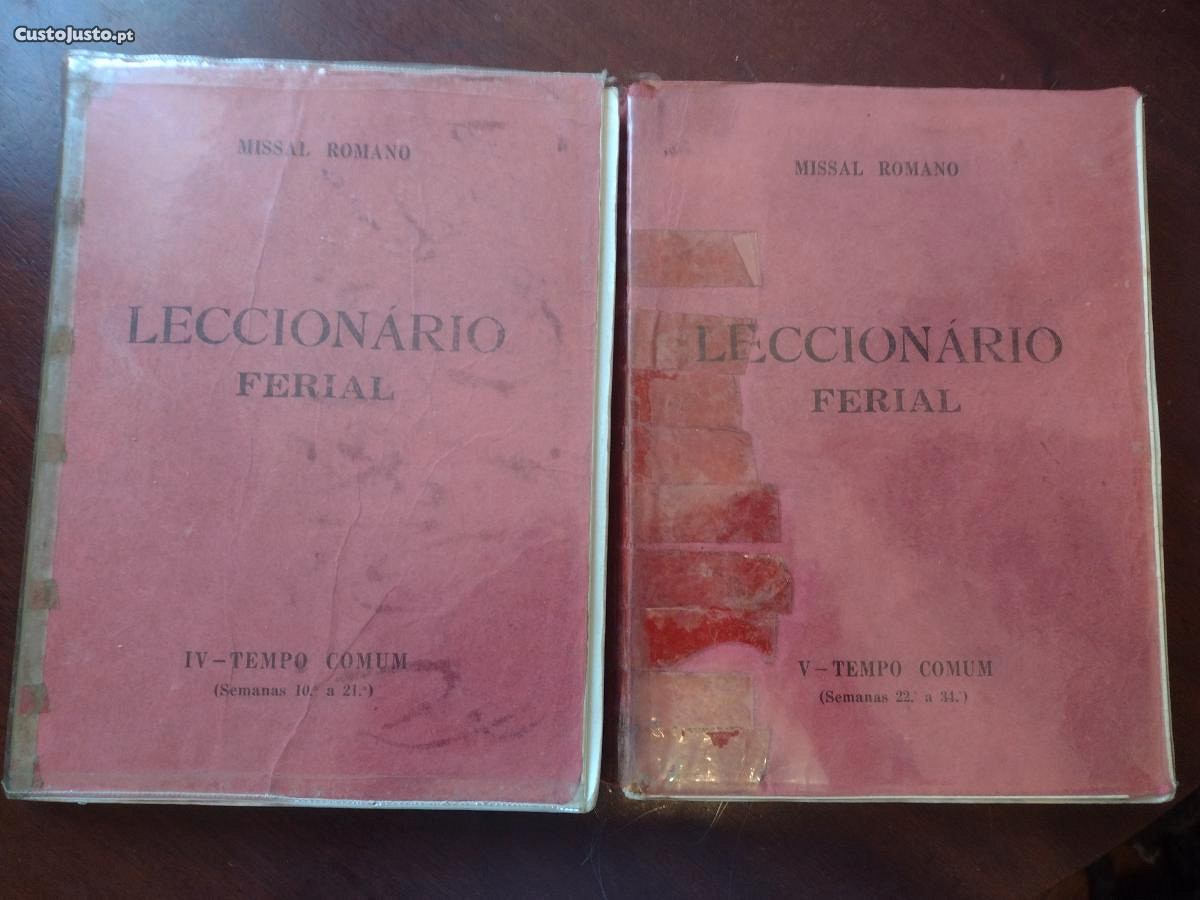 Missal Romano - Leccionário - Ferial Tempo Comum