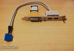 Portas USB e Joystick