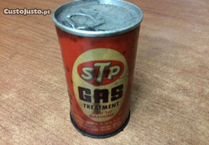 Lata Antiga Cheia STP - GAS Tratment ADD Gasoline - 120 ml - (Made in USA) - Anos 70