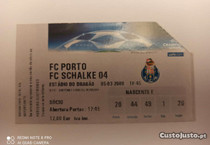 UEFA Champions 2008 - FC Porto vs FC Schalke 04