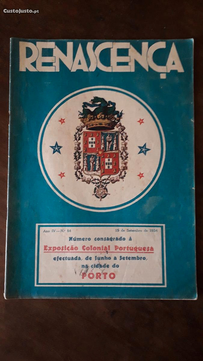 Revista Renascença 34 Exposição Colonial Portugues