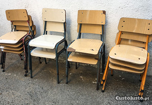 Cadeiras escolares de criança - 11 unidades