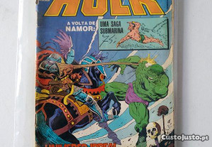 Livro revista BD O Incrivel Hulk banda desenhada