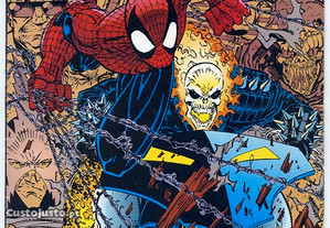 Spider-Man e Ghost Rider Marvel Comics Original Americano - Banda Desenhada
