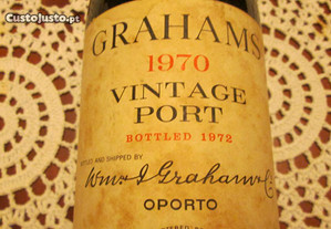 Graham`s 1970 Vintage Port Bottled 1972