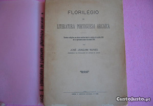 Florilégio da Literatura Portuguesa Arcaica - 1932
