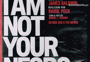 DVD: I am Not Your Negro Eu Não Sou o Teu Negro - NOVO! SELADO!